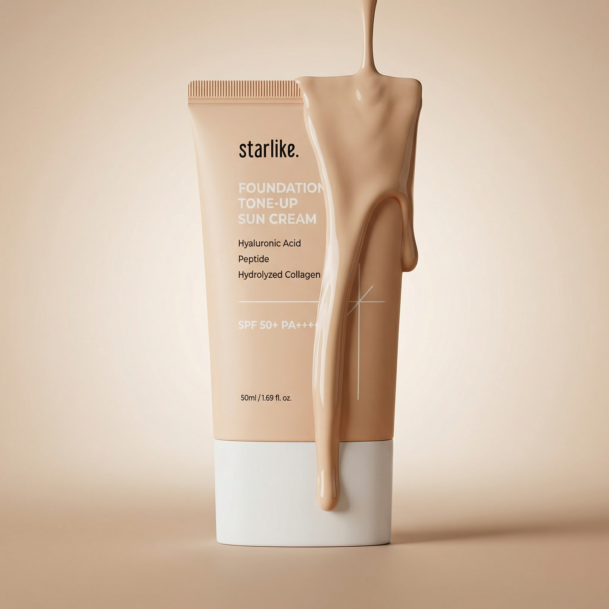 STARLIKE Foundation Free Tone-Up Sun Cream 50ml Mayson Essentials Pte Ltd