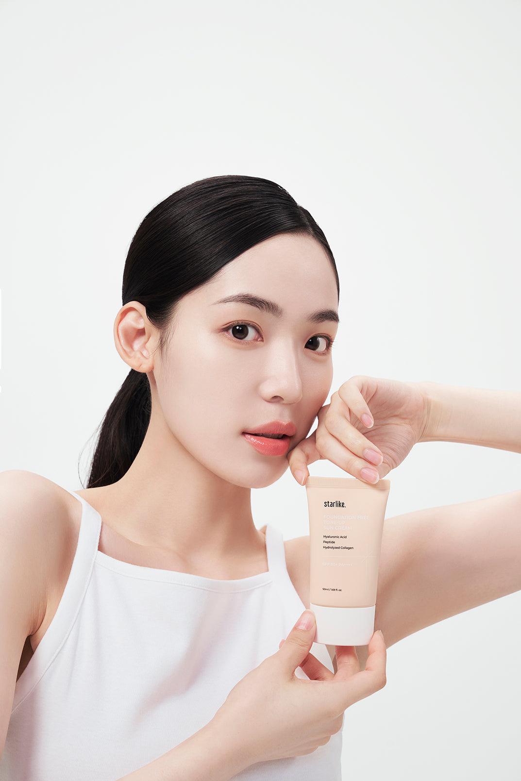 STARLIKE Foundation Free Tone-Up Sun Cream 50ml Mayson Essentials Pte Ltd