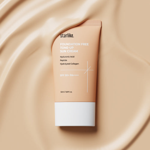 STARLIKE Foundation Free Tone-Up Sun Cream 50ml Mayson Essentials Pte Ltd