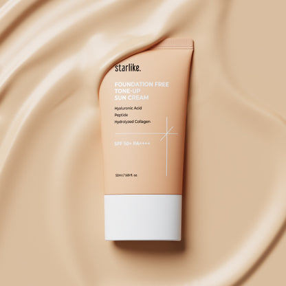 STARLIKE Foundation Free Tone-Up Sun Cream 50ml Mayson Essentials Pte Ltd