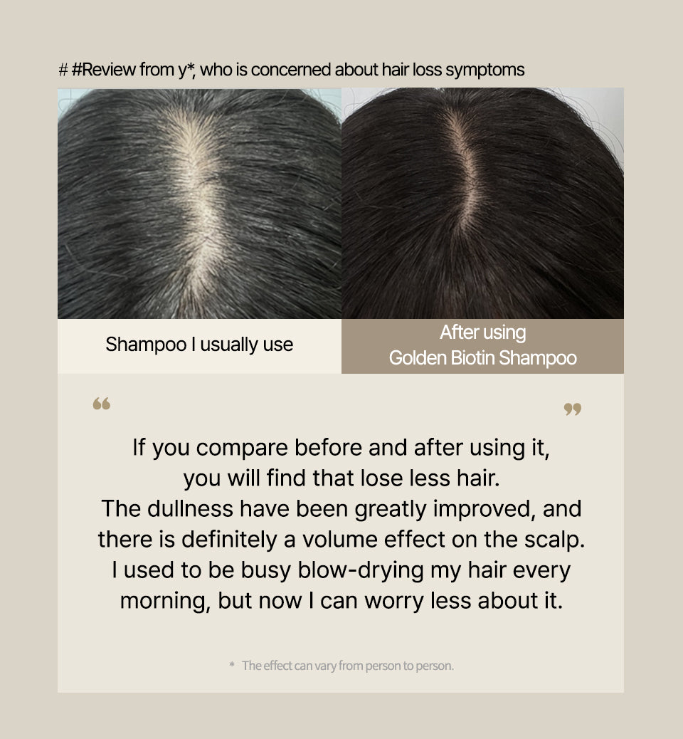 Golden Biotin Shampoo for Thin Hair Root Volume – 500ml Mayson Essentials Pte Ltd