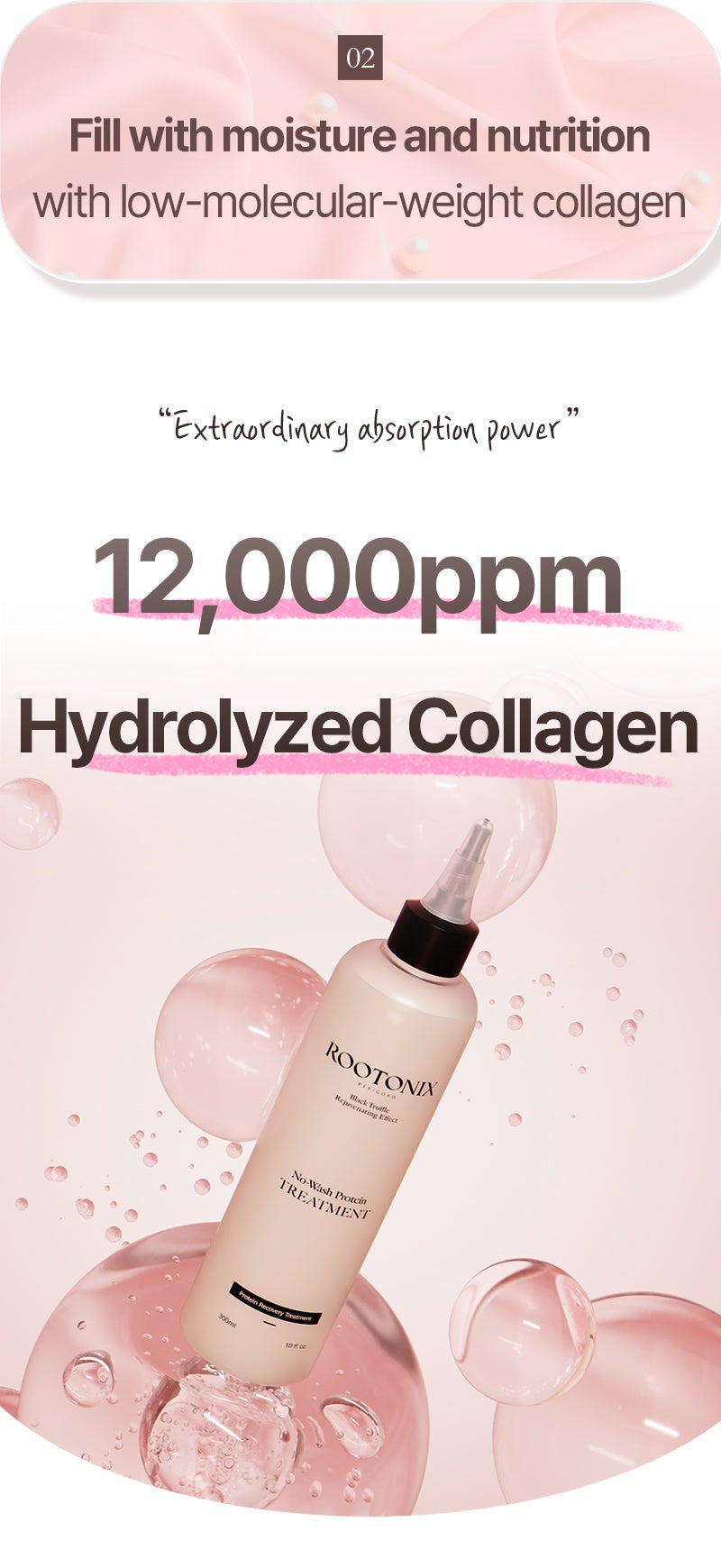 Roobliss No Wash Protein Treatment 300ml Mayson Essentials Pte Ltd