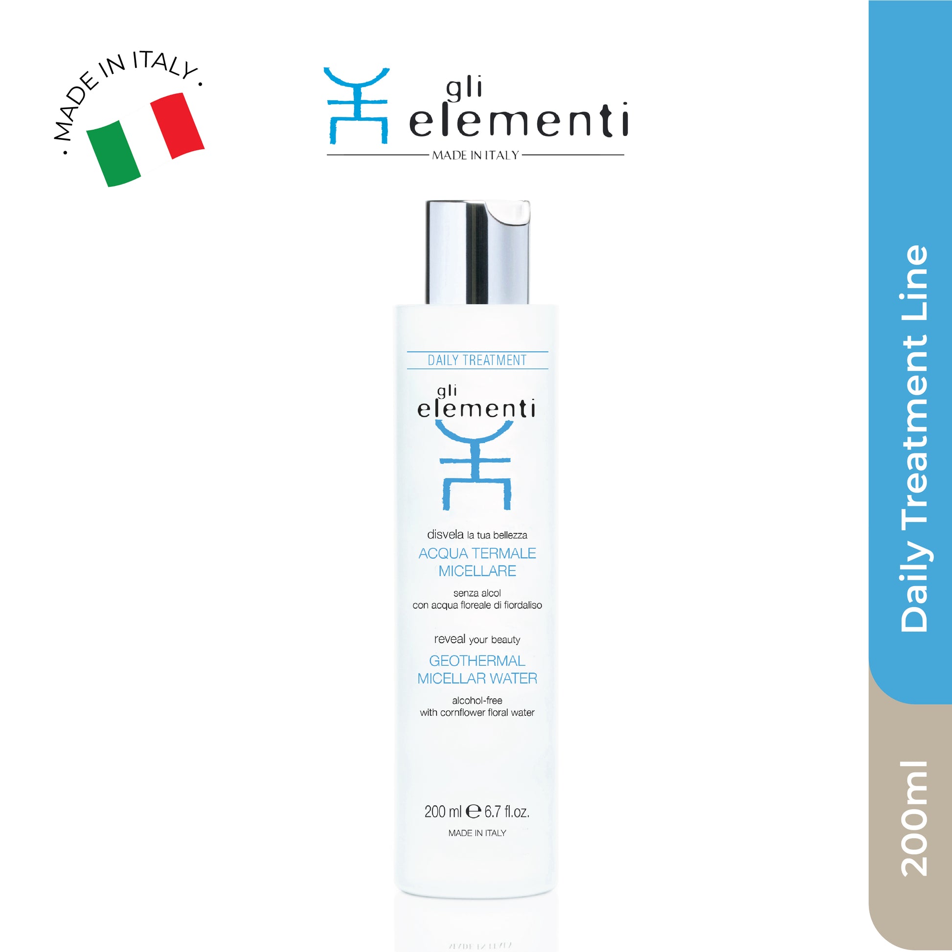 Gli Elementi Geothermal Micellar Water 200ml MaysonBeauty