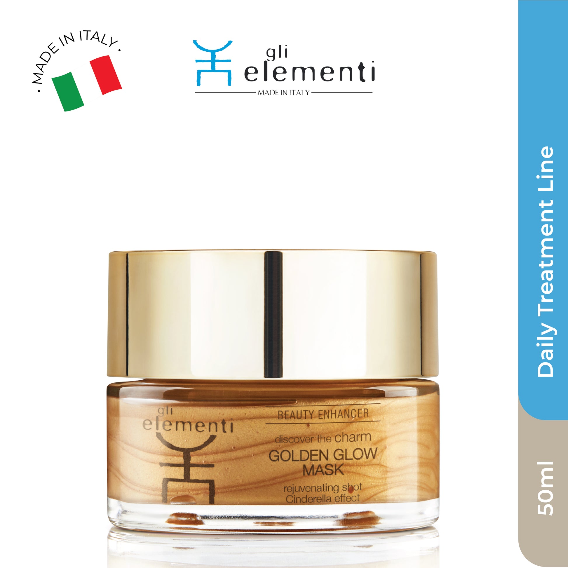 Gli Elementi Golden Glow Mask 50ml MaysonBeauty