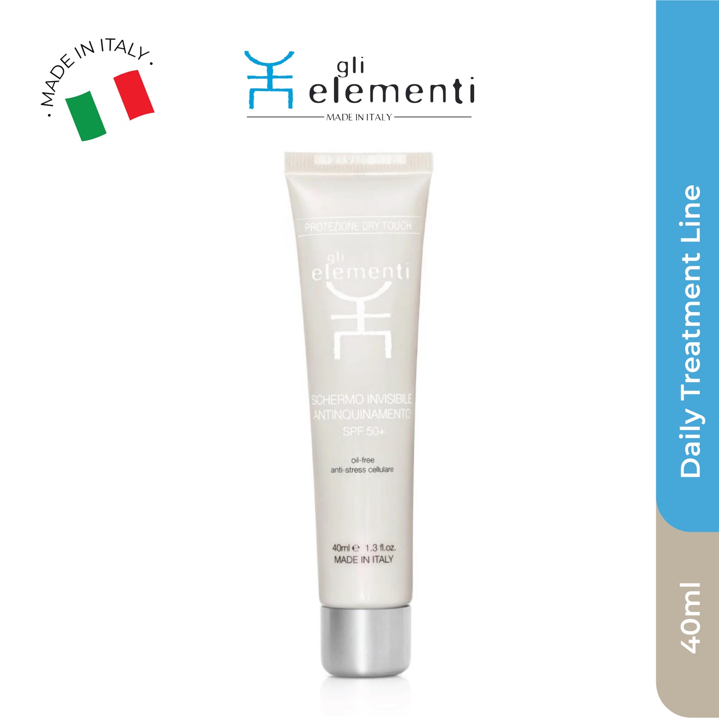 Gli Elementi Invisible Sunscreen SPF 50+ 40ml MaysonBeauty
