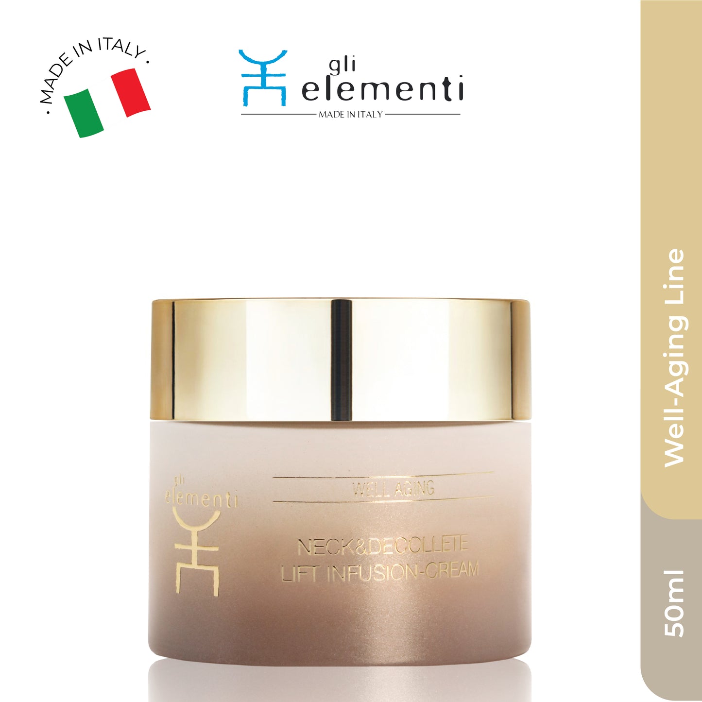 Gli Elementi Neck & Décolleté Infusion Cream 50ml MaysonBeauty