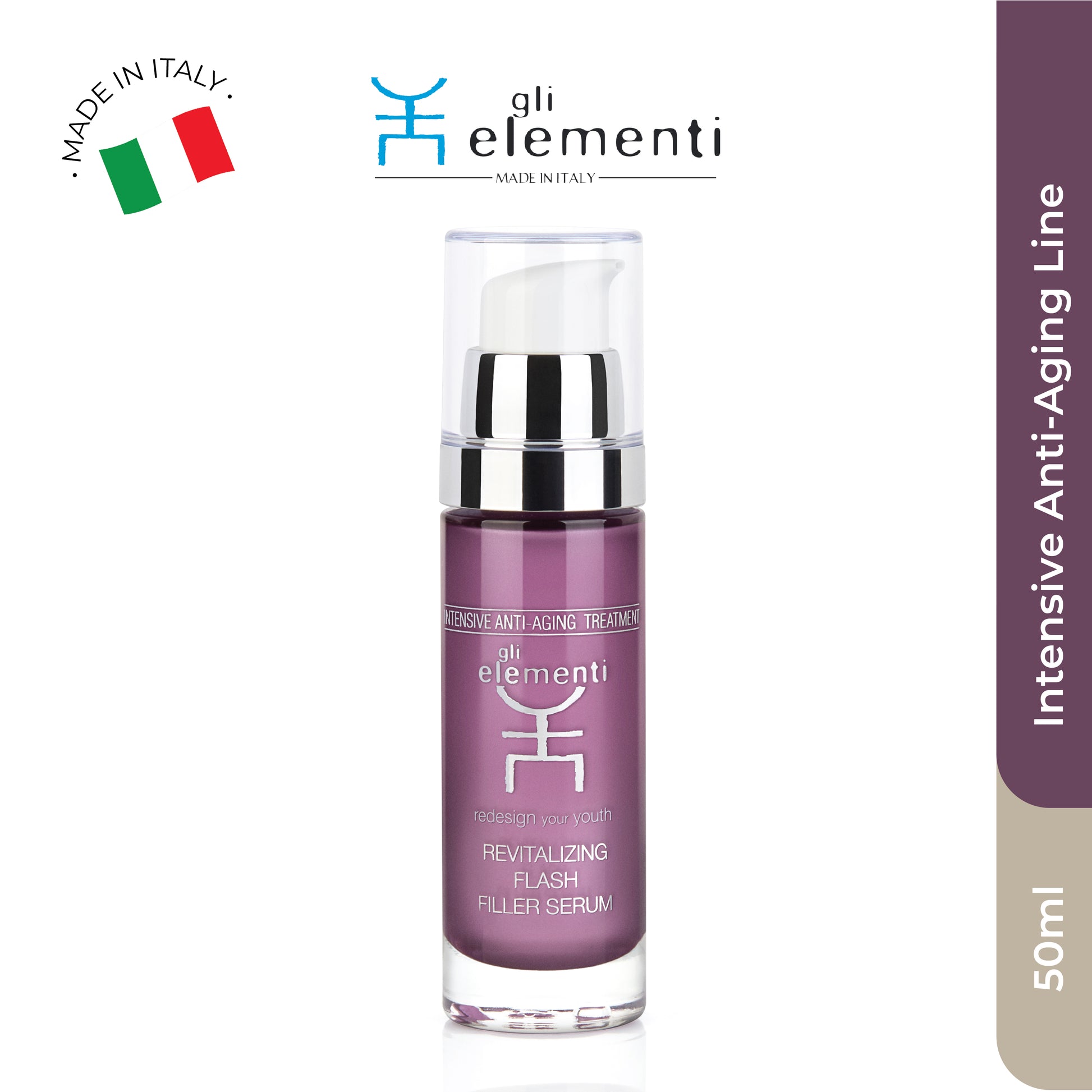 Gli Elementi Revitalizing Flash Filler Serum 30ml MaysonBeauty