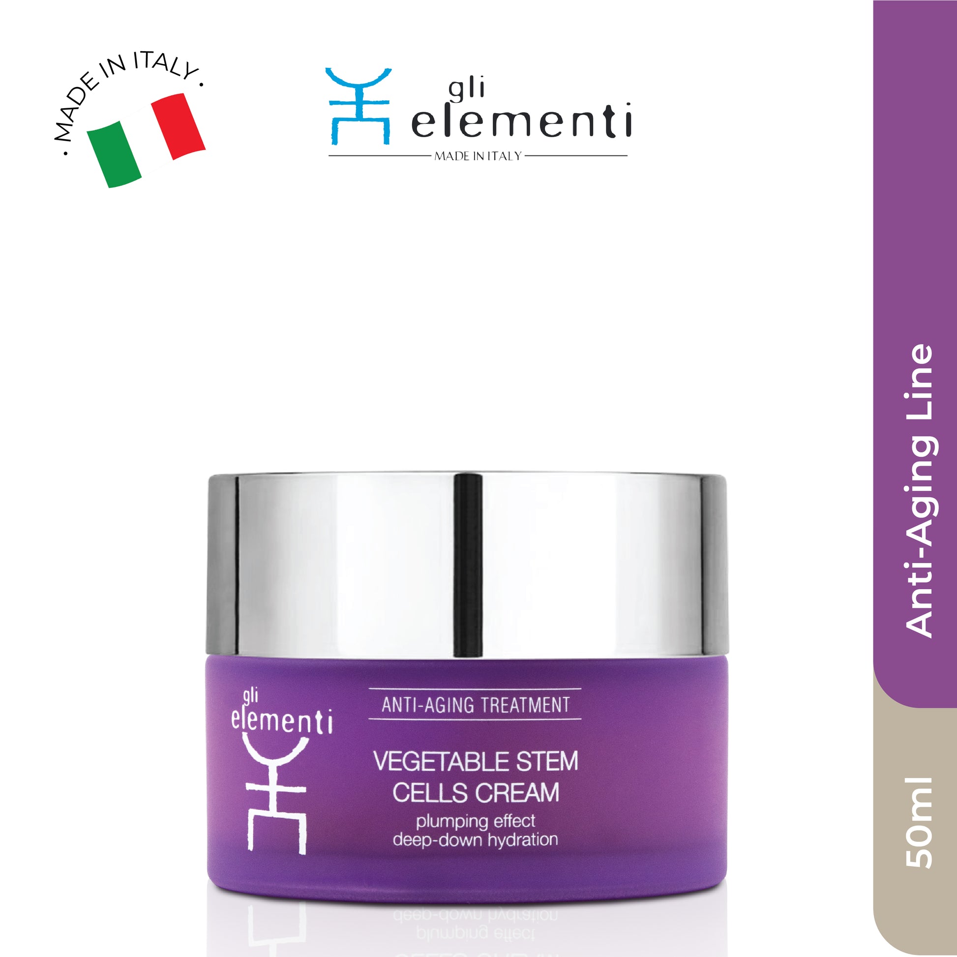 Gli Elementi Vegetable Stem Cells Cream 50ml MaysonBeauty