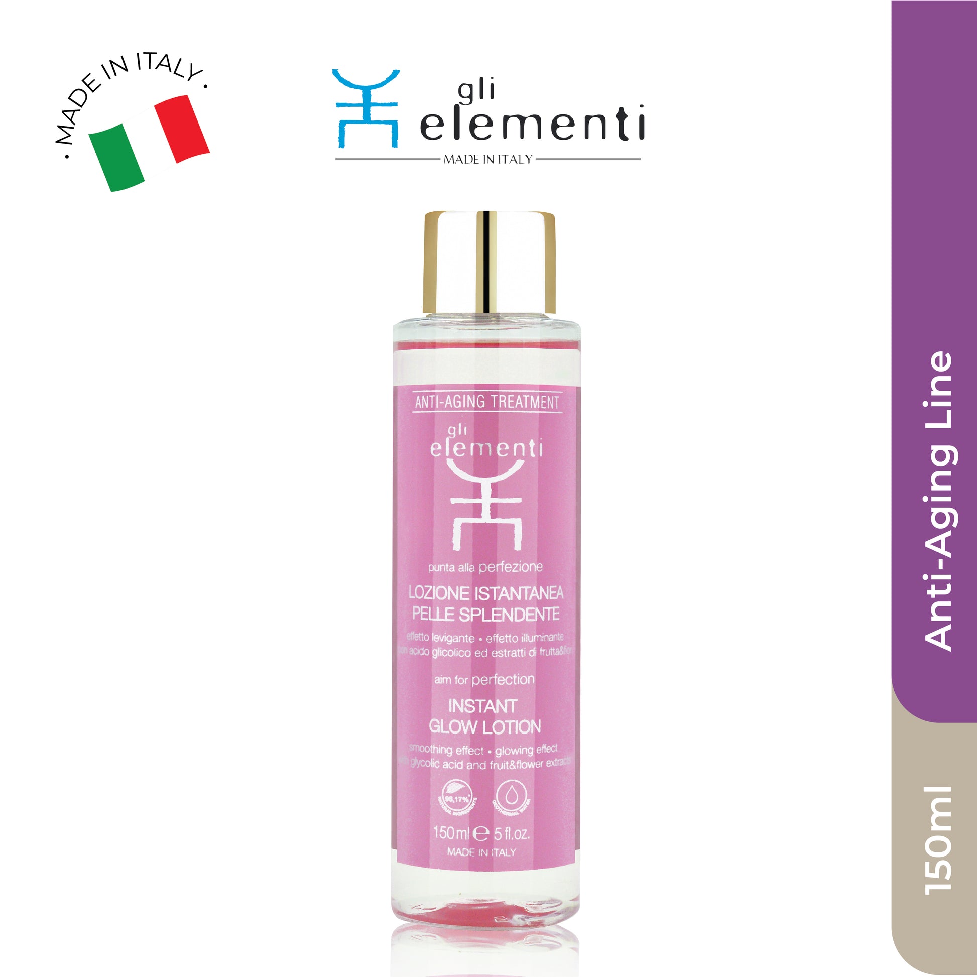 Gli Elementi Instant Glow Lotion 150ml MaysonBeauty