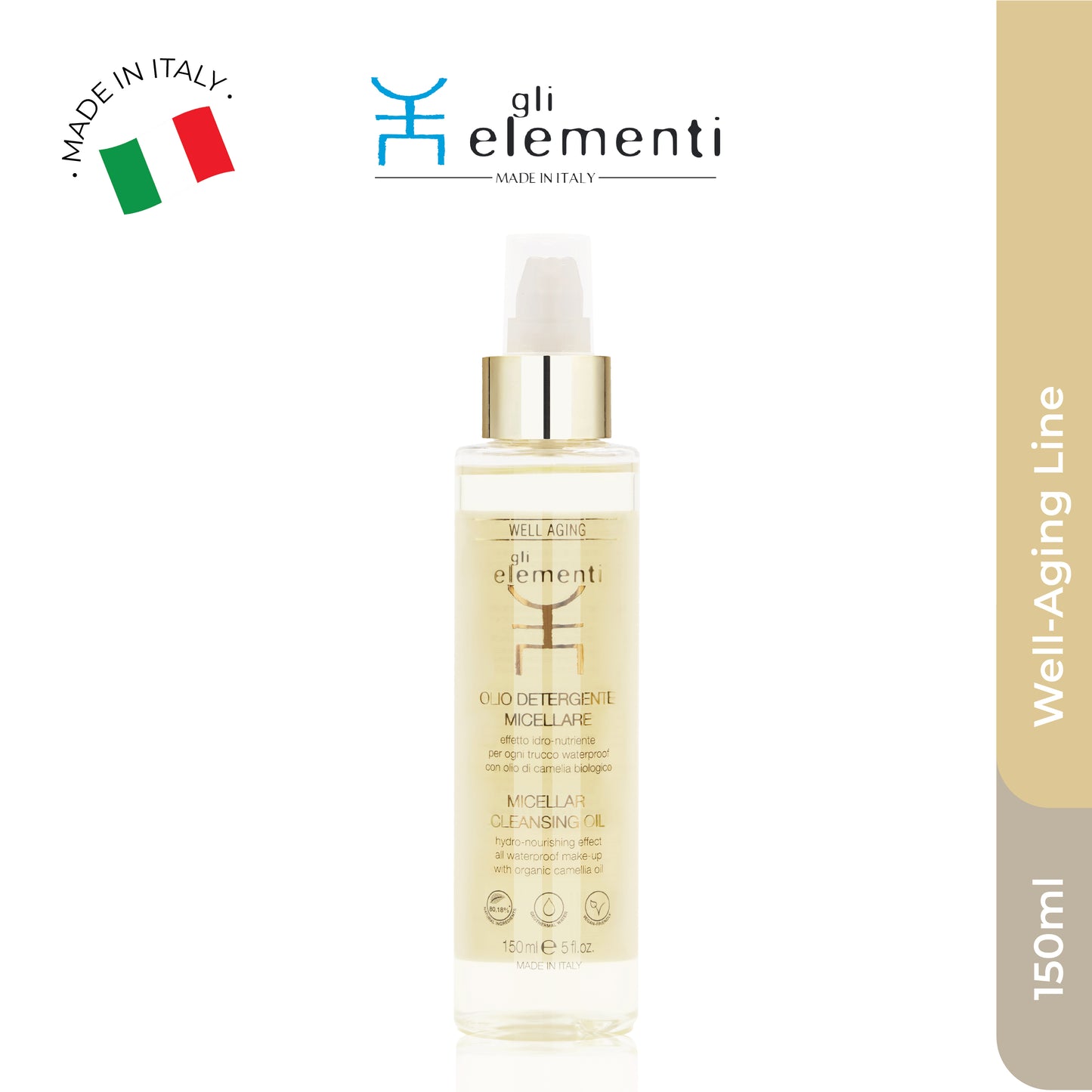 Gli Elementi Micellar Cleansing Oil 150ml MaysonBeauty