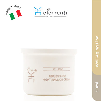 Gli Elementi Replenishing Night Iinfusion Cream 50ml (Refill) MaysonBeauty