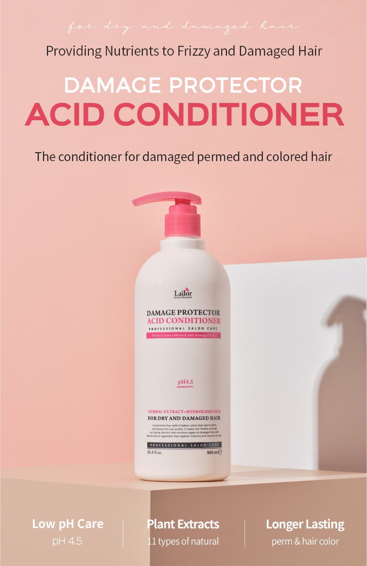 Lador Damage Protector Acid Conditioner 900ml MaysonBeauty