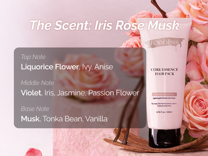 ROOBLISS Core Essence Hair Pack – Volumize + Keratin Care (200ml) Mayson Essentials Pte Ltd