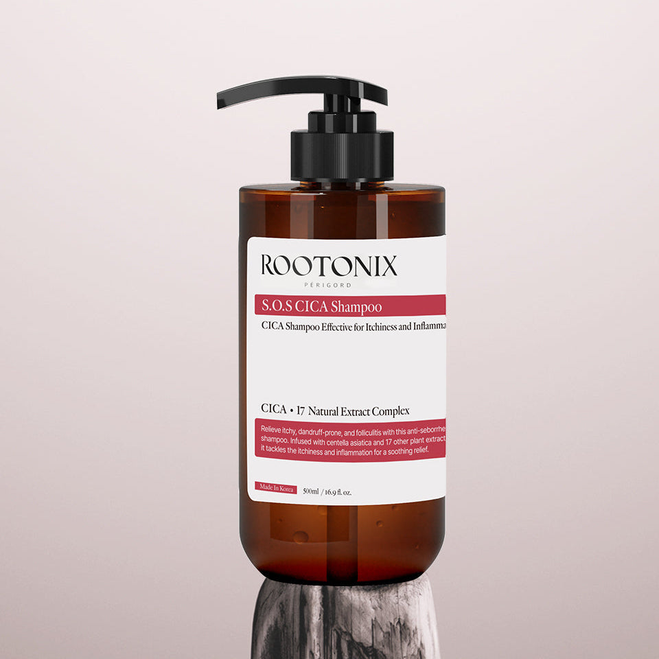 ROOTONIX SOS Cica Scalp Care Shampoo 500ml Mayson Essentials Pte Ltd