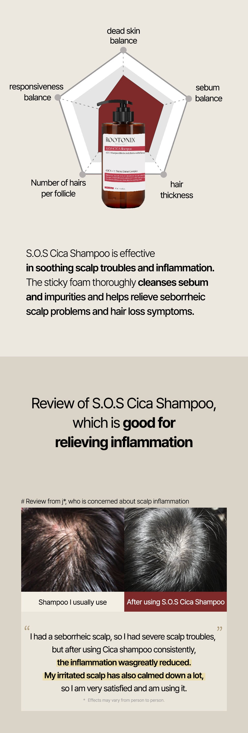 ROOTONIX SOS Cica Scalp Care Shampoo 500ml Mayson Essentials Pte Ltd