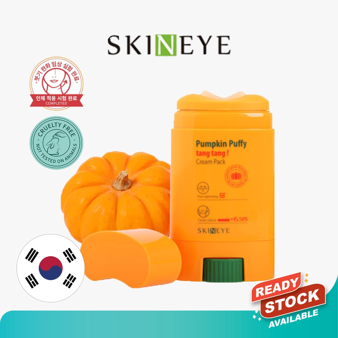 SKINEYE Pumpkin Puffiness Cream Pack 65ml (Made in Korea) MaysonBeauty