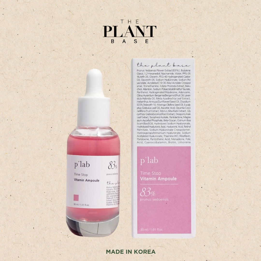 The Plant Base Time Stop Vitamin Ampoule 30ml MaysonBeauty