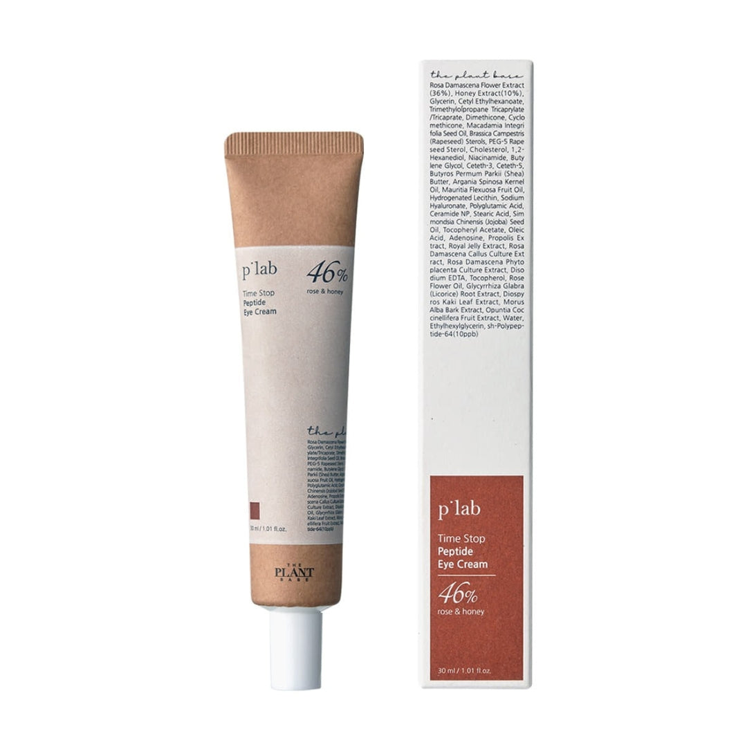 The Plant Base Time Stop Peptide Eye Cream 30ml Mayson Beauty