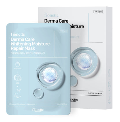 Fionette Facial Mask Collection (10pcs) - Derma Care Whitening Moisture Repair Mask Mayson Beauty