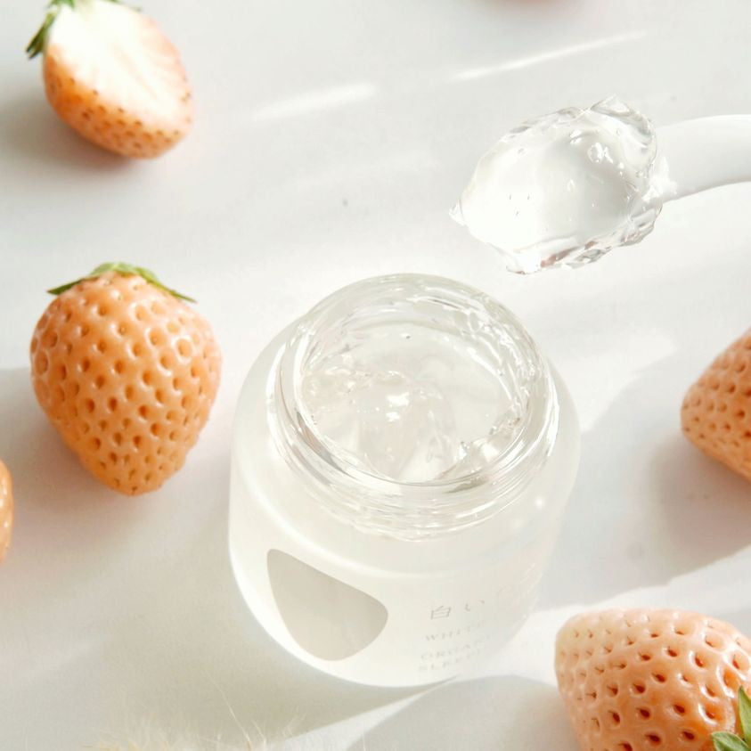 White Ichigo Organic Sleeping Mask 50g (Made in Japan) MaysonBeauty