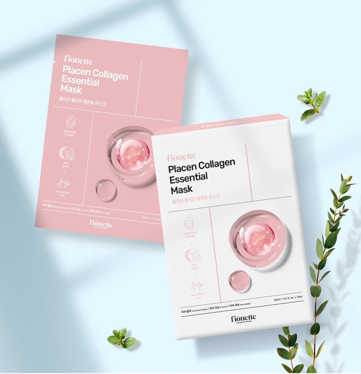 do for Fionette Facial Mask Collection (10pcs) - Placen Collagen Essential Mask Mayson Beauty
