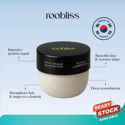 ROOBLISS Core Essence Hair Pack – Extreme Advanced Essential (250g) Mayson Essentials Pte Ltd