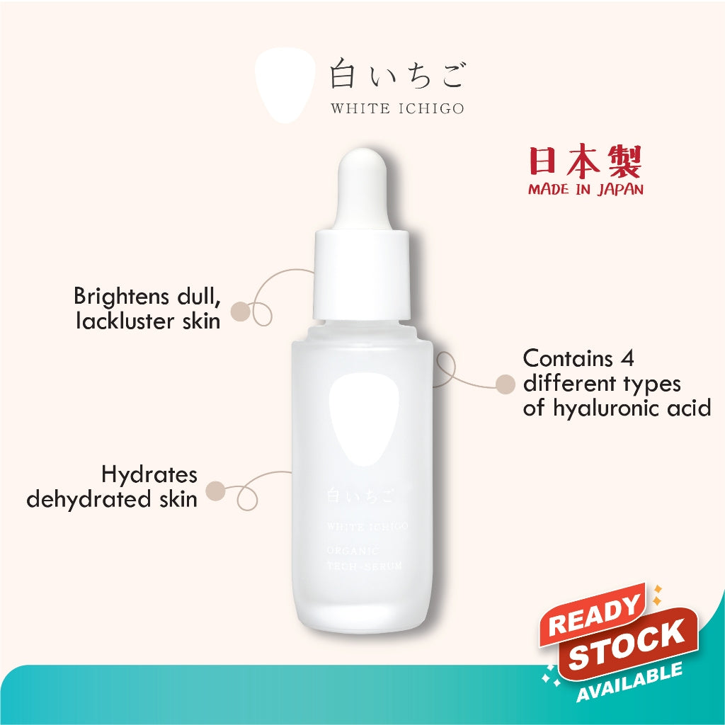 White Ichigo Organic Tech-Serum with Vitamin C 30g (Made In Japan) MaysonBeauty