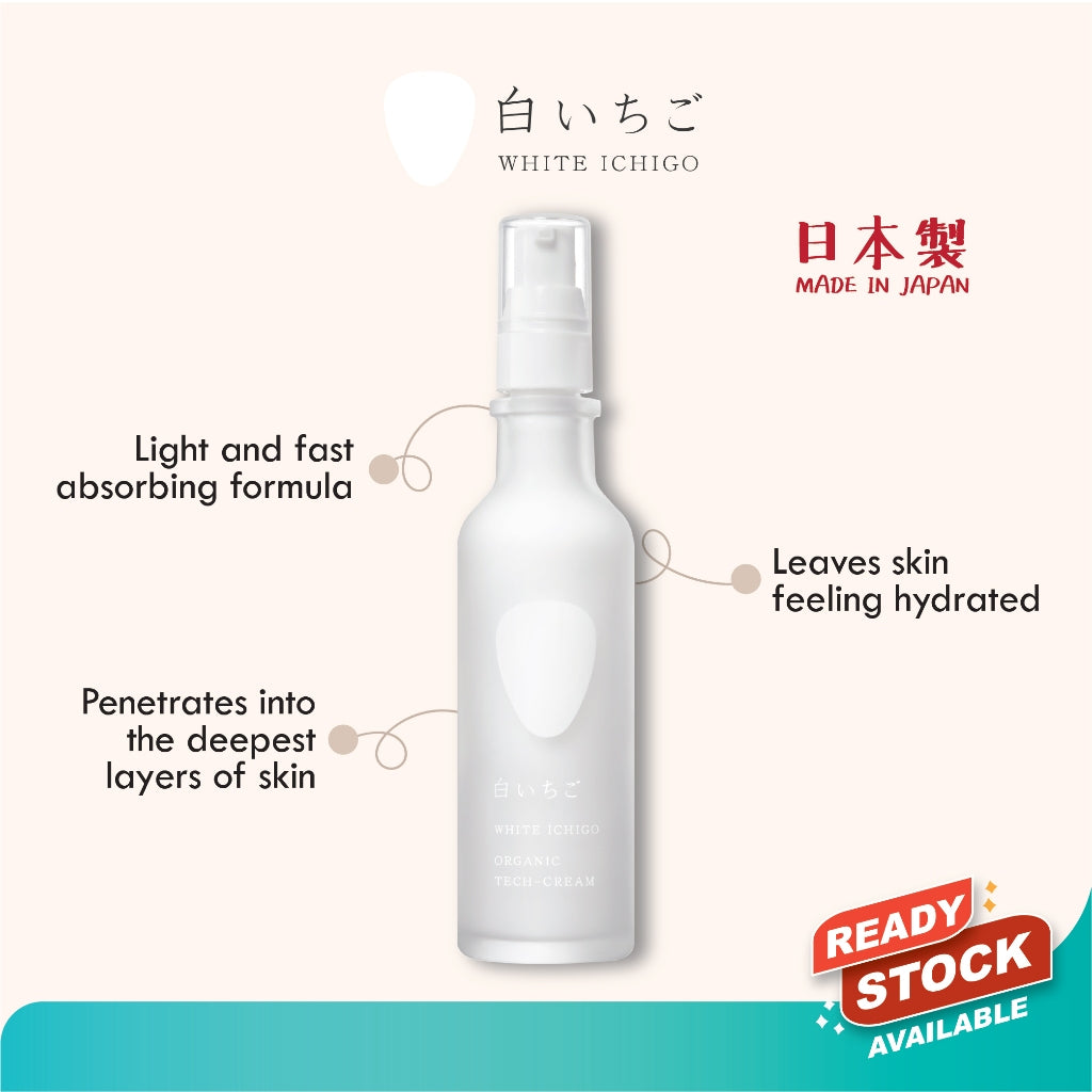 White Ichigo Organic Tech-Cream 60g (Made In Japan) MaysonBeauty