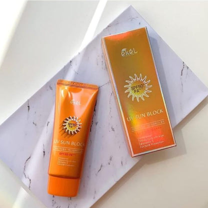 EKEL UV Sun Block SPF50/PA+++ 70ml Mayson Beauty