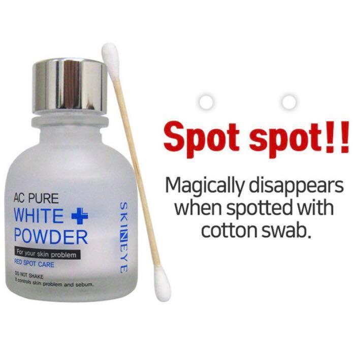 SKINEYE AC Pure White Powder 20ml - Spot Care/Acne Treatment MaysonBeauty